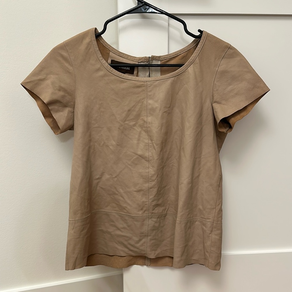 Danier Genuine Leather Shirt